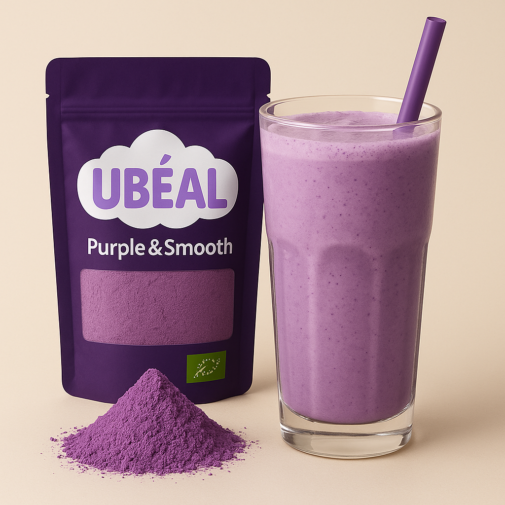 préparation pour ube latte