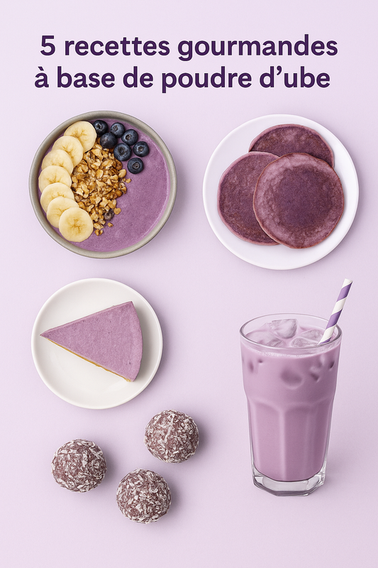 Les 5 meilleures idées recettes avec de la poudre d’Ube