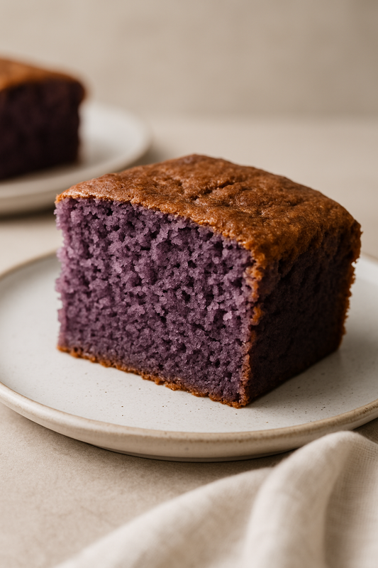 Gâteau moelleux à la poudre d’ube 💜 : simple, magique, addictif