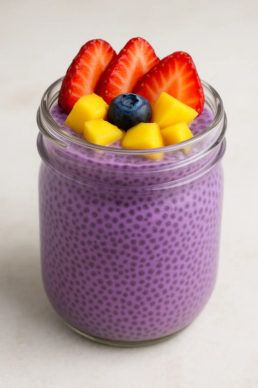 Chia Pudding Healthy Ube-Coco