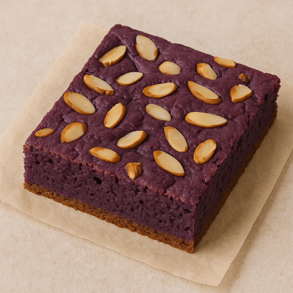 🟣 Brownie Ube-Amande : fondant, violet et irrésistiblement naturel 💜 - Ubeal - Ube Premium