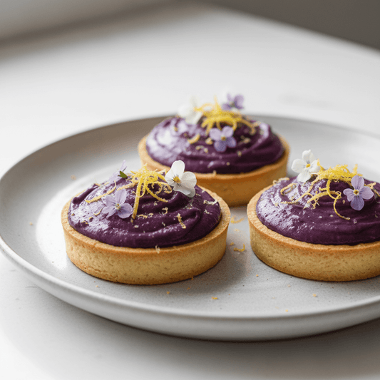 TARTELETTE UBE–CITRON 💜 : L’ÉQUILIBRE PARFAIT ENTRE DOUCEUR ET FRAÎCHEUR - Ubeal - Ube Premium