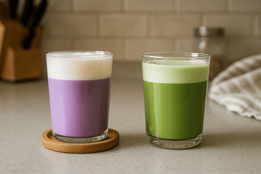 Ube Latte : la boisson tendance qui va détrôner votre café matcha ☕💜 - Ubeal - Ube Premium